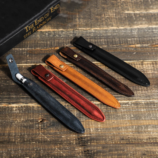 Leather Pencil Case For Apple 2nd Gen, Case, Tablet Holder, Personalized Gift Men Women