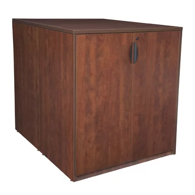 Barbarann Stand Up Back to Back Wood Storage Cabinet