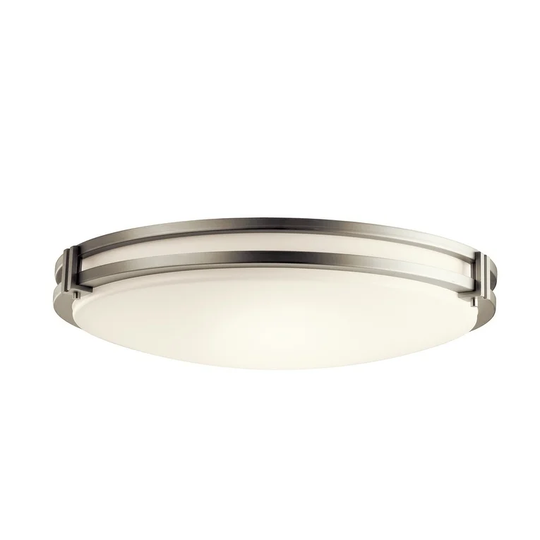 Kichler Lighting Avon Collection 1-light Brushed Nickel LED Flush Mount - Brushed nickel