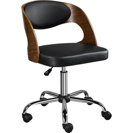 Yaheetech Adjustable Swivel Office Chair for Home Office