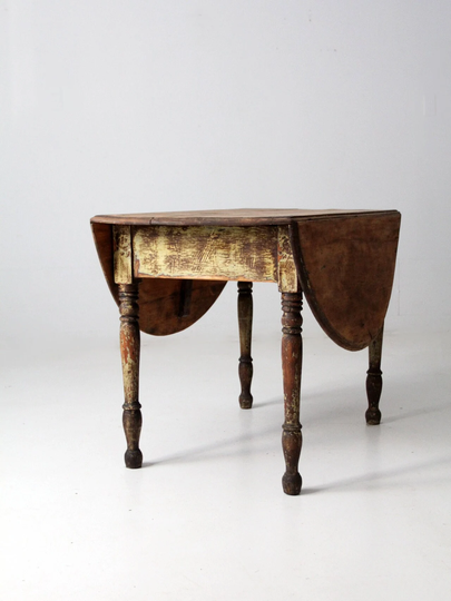Antique Drop Leaf Table