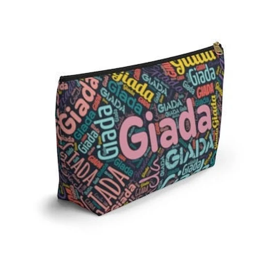 Custom Pencil Case, Personalized Case For Kindergarten, Accessory Pouch, Makeup Bag, Personalised Make Up Bag