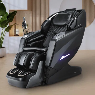 Theramedic 4D LT Power Reclining Headed Massage Chair Ottoman Included