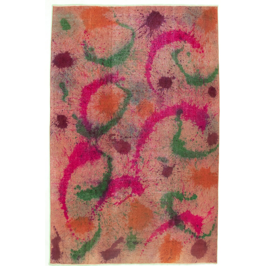 ECARPETGALLERY Hand-knotted Color Transition Multi Color Wool Rug - 6'3 x 9'10