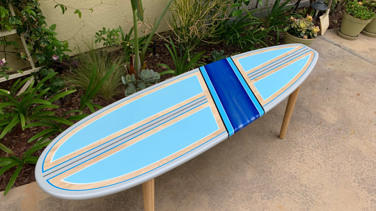 Surfboard Coffee Table