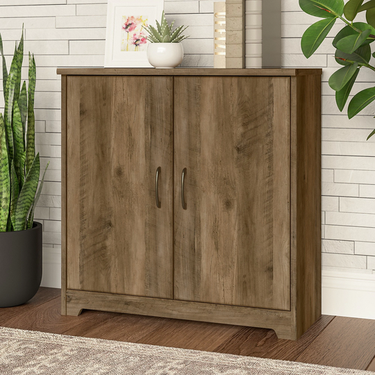 Cabot Small Storage Cabinet with Doors by Bush Furniture
