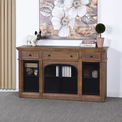 Nathalia 60" Wide 3 Drawer Sideboard