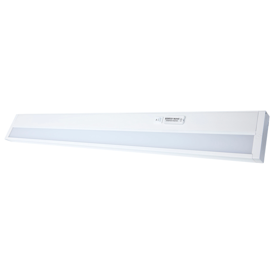34 In LED SMART Starfish RGB Tunable White Under Cabinet Light White Finish