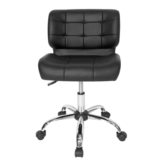 Offex Black Crest Office Chair - Chrome/Black