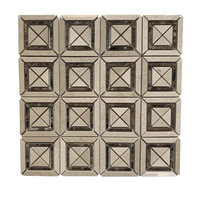 4" x 4" Marble Novelty Mosaic Wall & Floor Tile