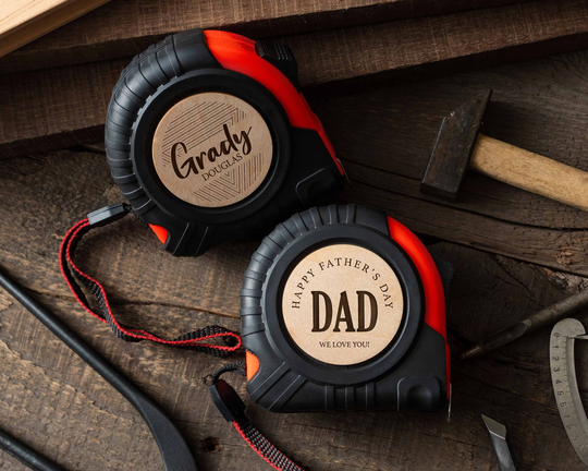 Custom Gift For Grandpa & Dad | Engraved Tape Measure Personalized Father's Day Gifts Him Valentines Husband