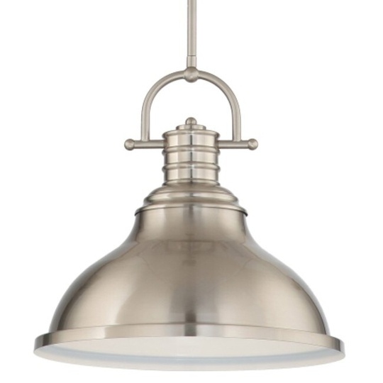 Volume Lighting Single Light 16" Wide LED Pendant