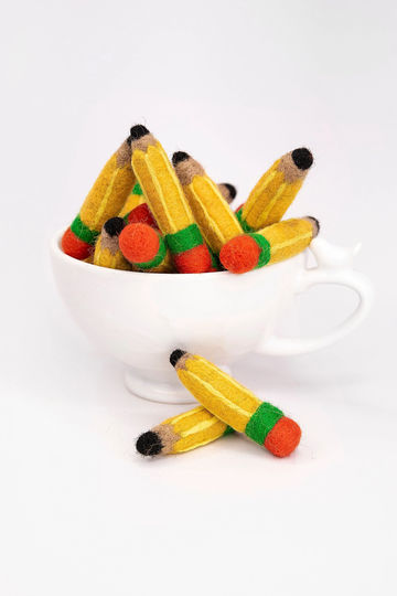 Felt Pencil | Back To School Teacher Gifts Tiered Tray Display