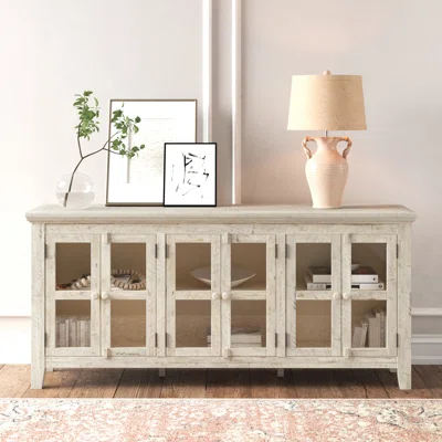 Eau Claire 70" Wide Acacia Solid Wood Sideboard