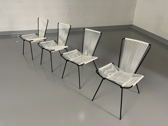 4 Allan Gould Style Chairs