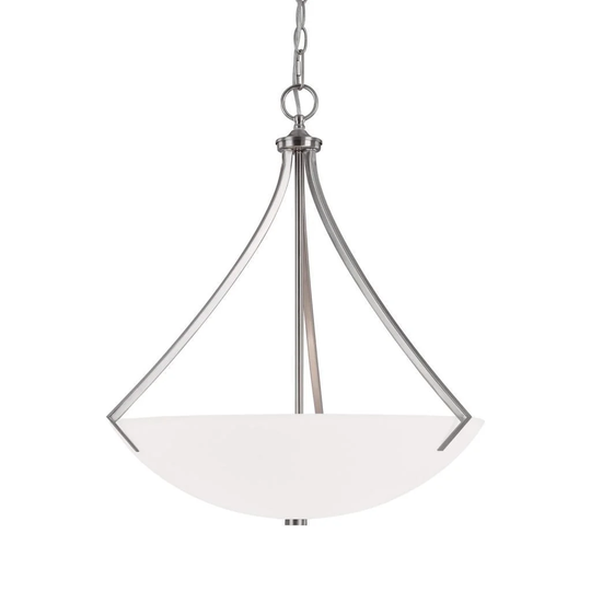 Stanton 3-light Brushed Nickel Pendant - Brushed Nickel