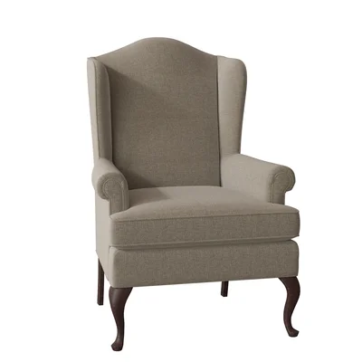Bowman 30.5" Wide Slipcovered Wingback Chair