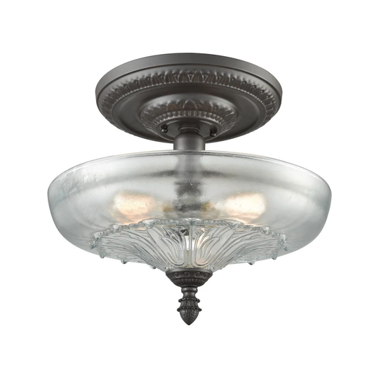 Restoration Flushes 3-light Semi-flush Mount