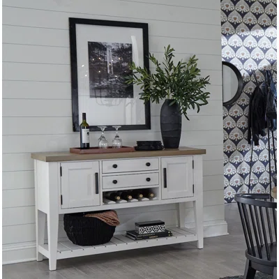 Aketzali 54'' Wide 2 Drawer Sideboard