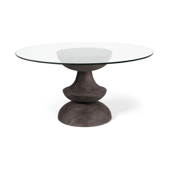 Crossman 60" Solid Wood Table Top & Base Dining Table