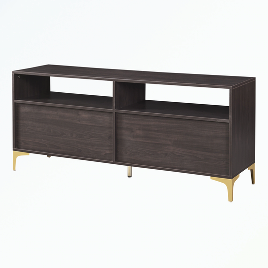 Sideboard with Gold Metal Legs and Handles