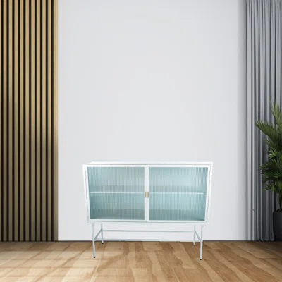 Zikiria 43" Wide Steel Sideboard
