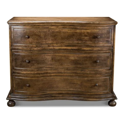 Magnificent Solid Wood 3 - Drawer Accent Chest