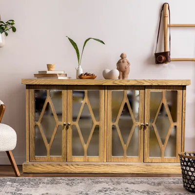 Battistina 63" Wide 4 Drawer Sideboard