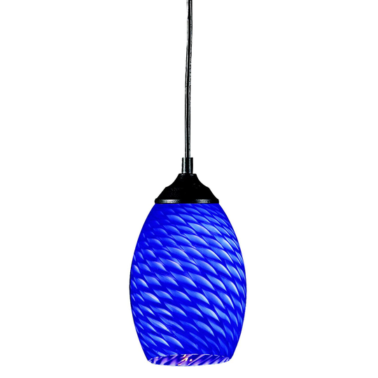 Jazz Sand Black 1-light Mini Pendant Fixture