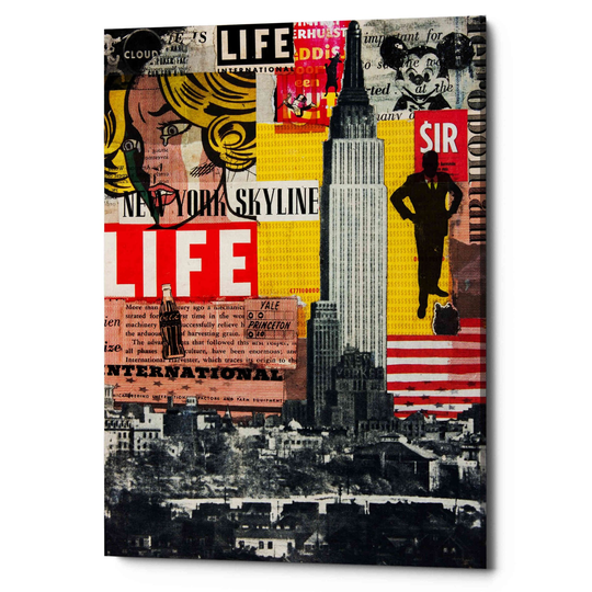 Epic Graffiti 'It'S Hanging In The Air' by DB Waterman, Canvas Wall Art