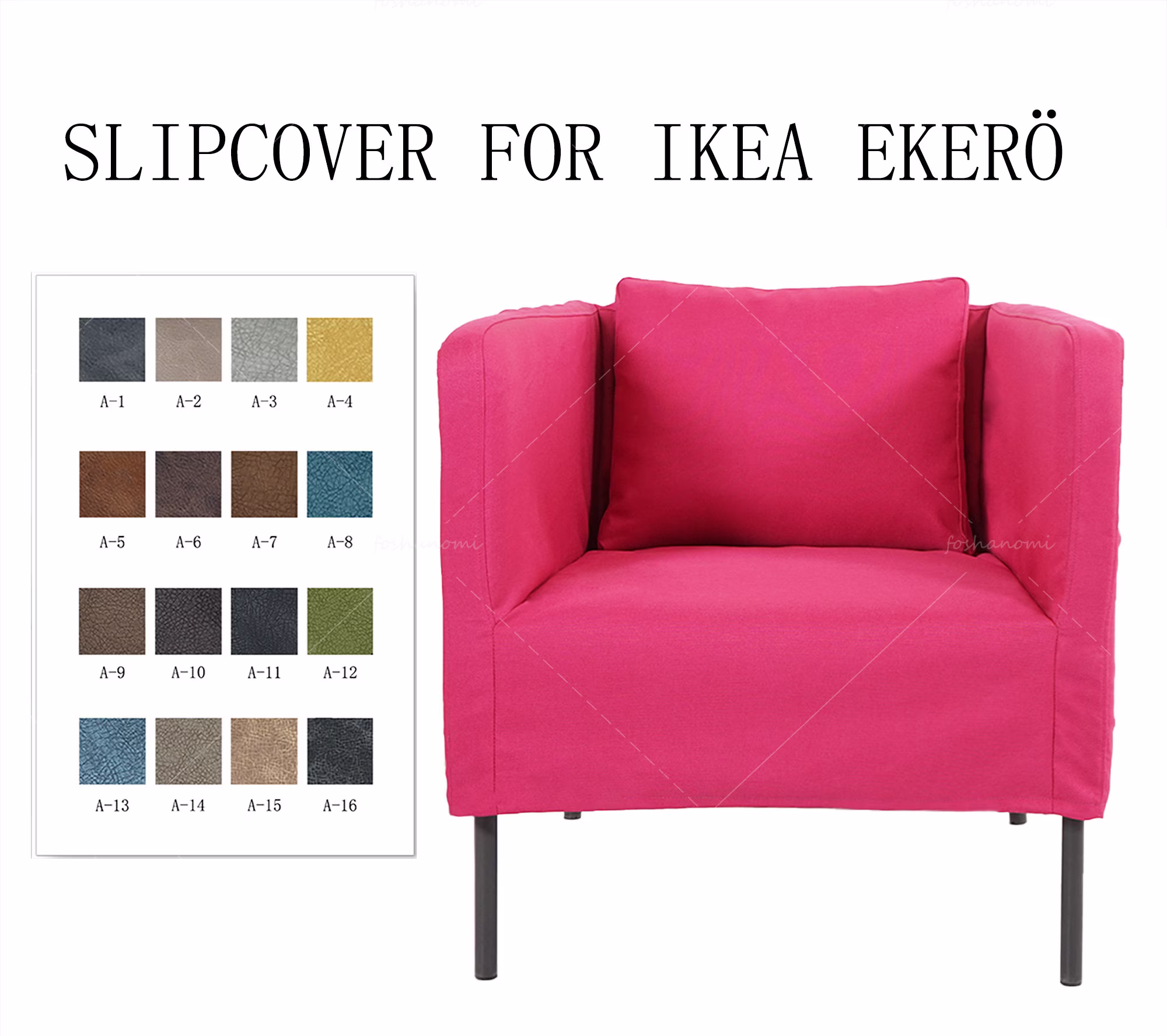 Ikea Ekerö Sofa Covers(1 Seat, Ikea Sofa Covers, Ikea Ekero Cover, Sofa Covers For Armchair, Sofa Ikea, Armchair