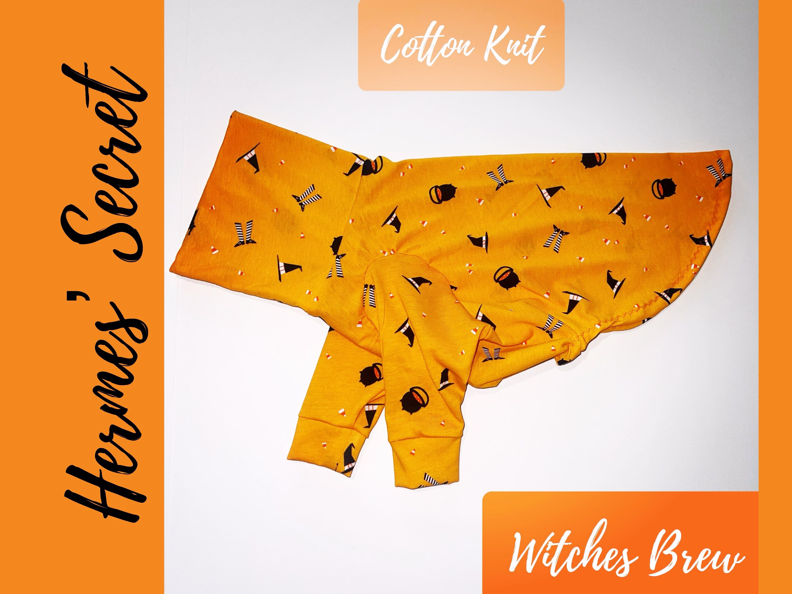 Hermes' Secret Witches Brew Cotton Knit Jammies