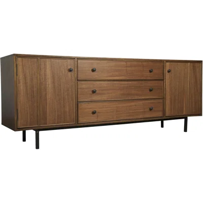 Boston 84" Wide 3 Drawer Sideboard