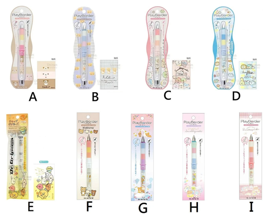 Pilot Dr.grip Cl Playborder 0.5mm Mechanical Pencil Rilakkuma Sumikko Gurashi Chickip Dancers San-x Japan