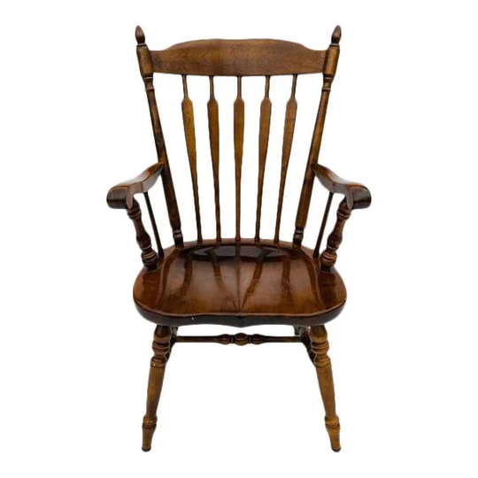 Vintage Rare Nichols & Stone Arrow Back Arm Chair/Dining Chair/Desk Chair Free Domestic Shipping