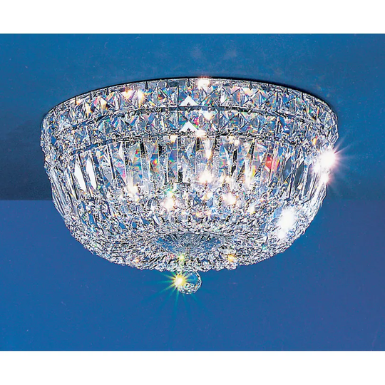 Classic Lighting 8" Crystal Flushmount from the Empress Collection