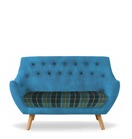 Freddy Sofa - 2 Seater Solid Wood Frame