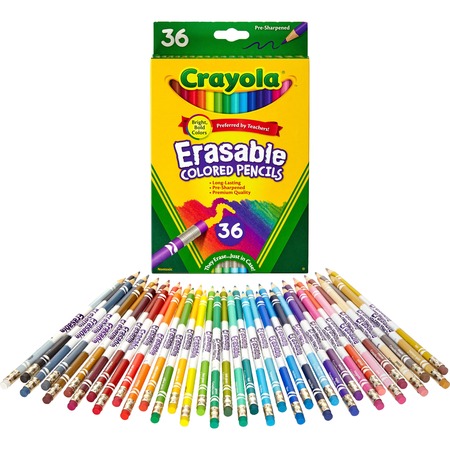 Wholesale Crayola BULK Colored Pencils: Discounts on Crayola Erasable Colored Pencils CYO681036
