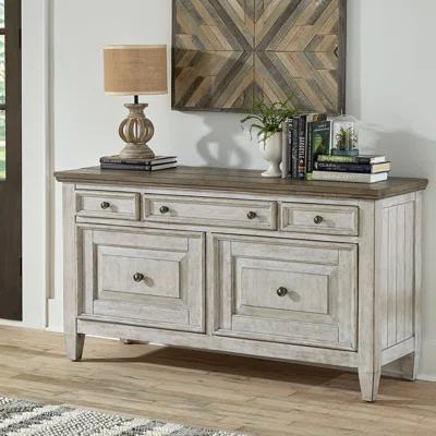 Laquia 18" Wide 5 Drawer Sideboard