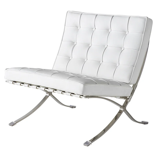 Global Pronex furniture Barcelona chair with ottoman