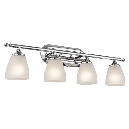 Kichler Lighting Ansonia Collection 4-light Chrome Bath/Vanity Light