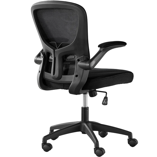 Yaheetech Adjustable Ergonomic Office Chair Swivel Mid-back Chair