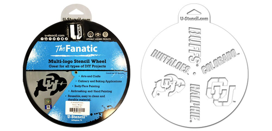 Colorado University Stencil Wheel - The Fanatic