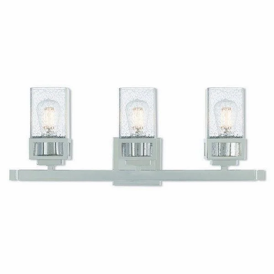Livex Lighting 10153-05 Harding 3 light Polished Chrome Vanity Light