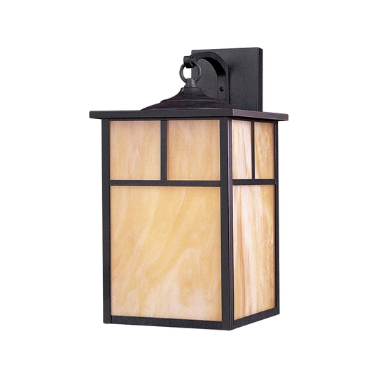 Maxim Aluminum Honey Shade Coldwater 1-light Outdoor Wall Mount Light