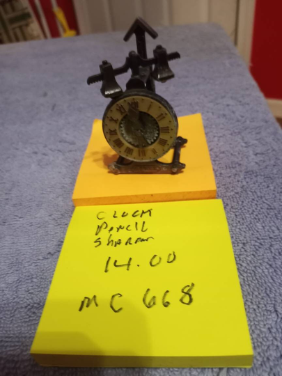 Clock Pencil Sharpener Bronze?