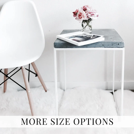 Side Table Side Cube Cubes Concrete