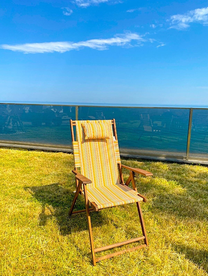Deck Chair, Patio Furniture, Sunbed, Folding Camping Adjustable Chair, Folding, Wooden Chair, Garden Chair