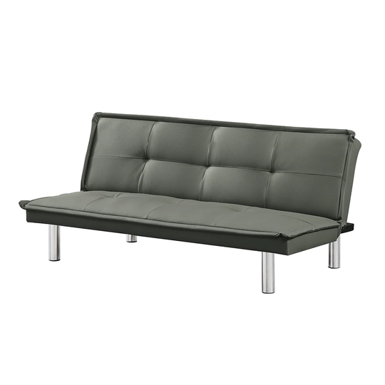 PU Leather Sofa Bed Couch Convertible Folding Futon Sofa Bed - 64.57"L*32.28"W*27.95"H