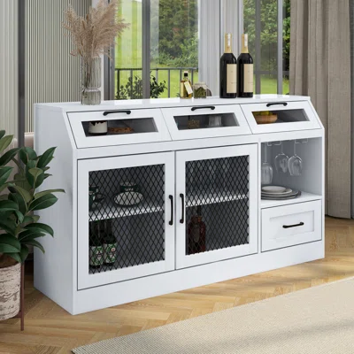 Munirah 54.05" Wide 4 Drawer Sideboard